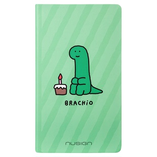Nusign纽赛乔古漫联名精装口袋本随身记事本小学生笔记本高颜值joguman小恐龙卡通图案可爱手账本全能本便携