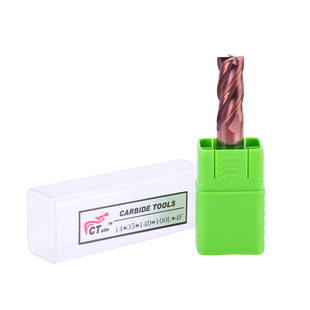 台湾CT4刃钨钢铣刀60度加长整体合金立铣开槽刀具涂层数控铣刀