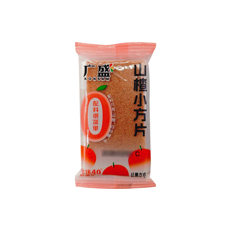 广盛山楂小方片散装怀旧零食分享