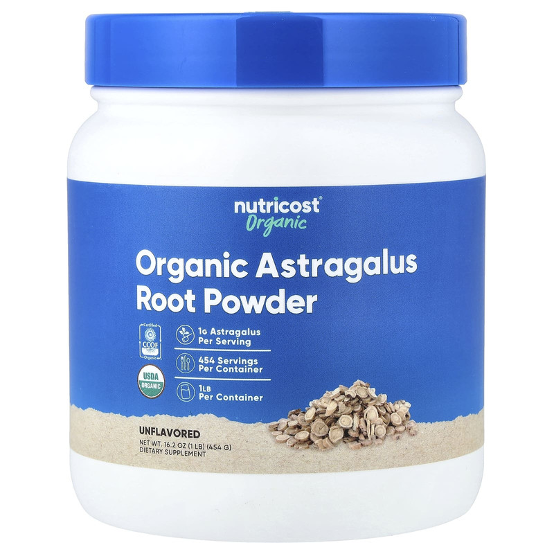 Nutricost有机草本植物粉甜菜根黄芪根玛卡根活力耐力帮助