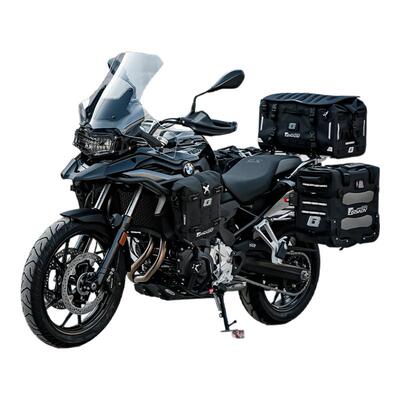 宝马F800GS保护杠防摔铝合金三箱