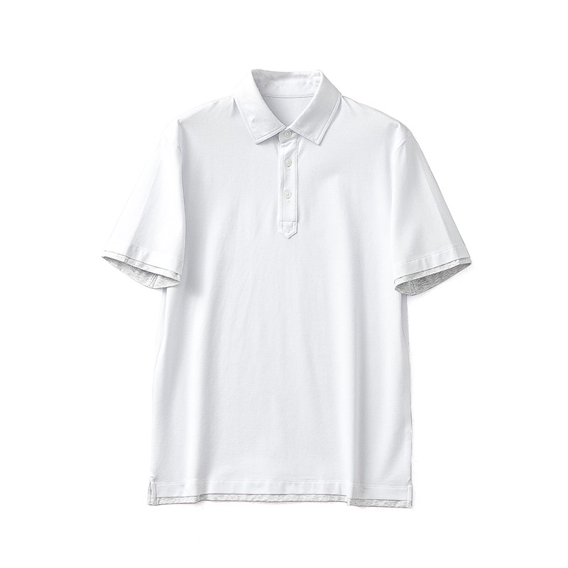 优雅不设限意奢假两件珠地棉POLO