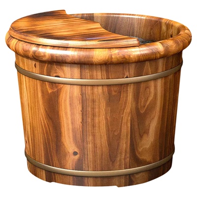 泡脚桶家用实木洗脚桶保温木质香柏木泡脚木桶足浴洗脚泡脚盆木盆