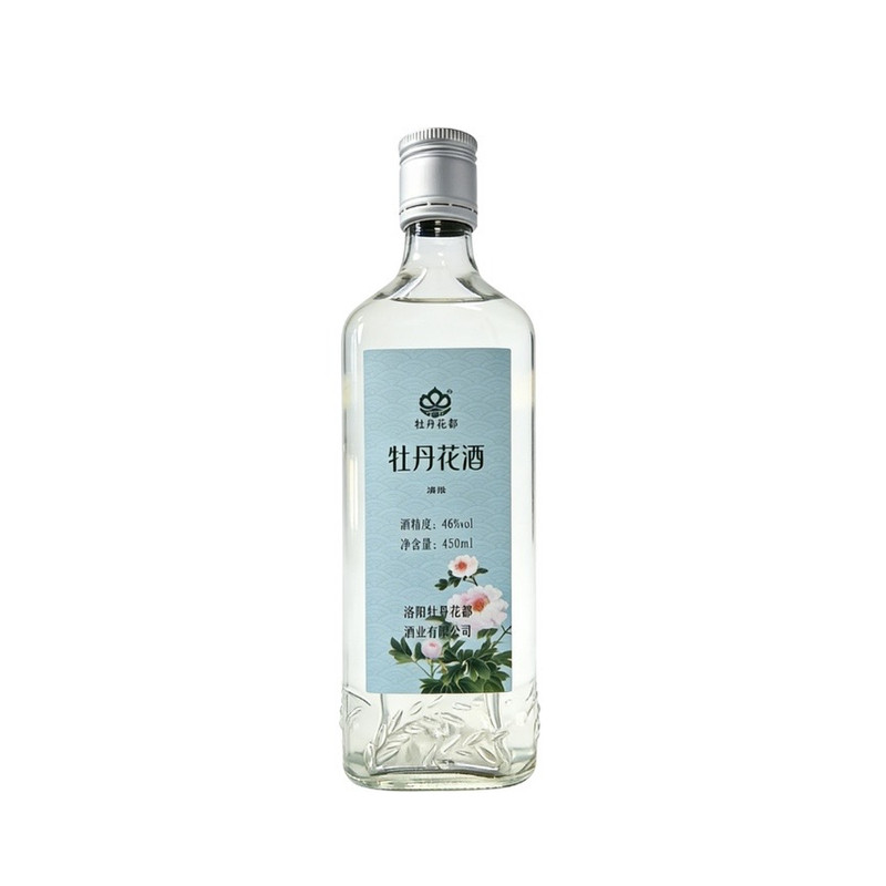 牡丹花都牡丹花酒清雅46%vo白酒/调香白酒