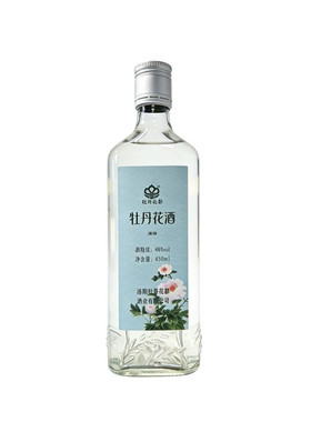 牡丹花都牡丹花酒清雅46%vol绵柔不头疼醒酒快洛阳特产粮食酒