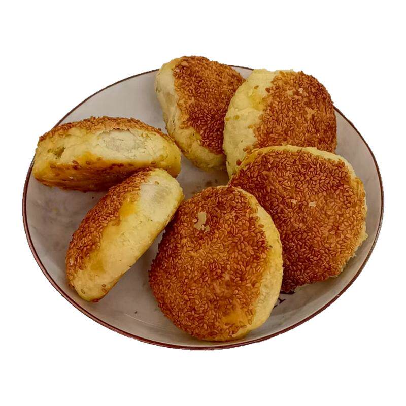 大黄桥烧饼正宗手工制作现做现发新鲜传统糕点小吃美食地方特产