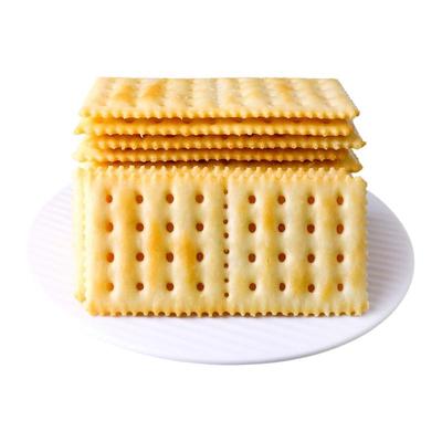 无添加蔗糖海盐苏打饼干咸味梳打饼干独立包装早餐代餐休闲零食