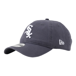 韩国代购NEWERA纽亦华MLB球队940软顶大标棒球帽SOX芝加哥白袜灰