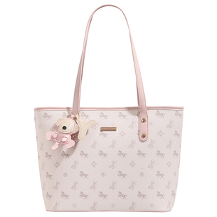 香港品牌女包25新款托特包上课通勤大包女大学生大容量包包单肩包