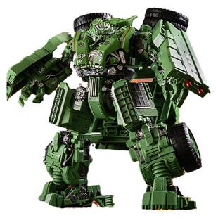 MT放大版工程车大合体金刚 拖斗车挖掘机狂暴推土机咆哮 变形玩具