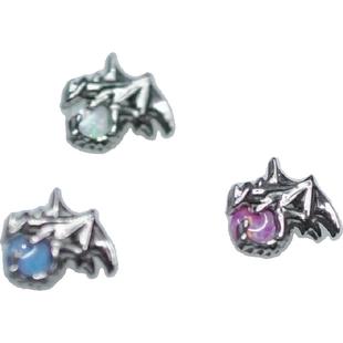 解药-多拉贡的宝藏-钛合金16g澳宝可爱胖胖小龙耳钉耳骨鼻唇钉