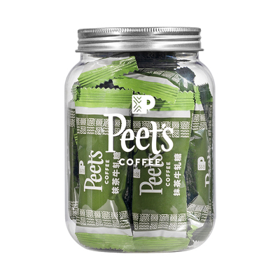 Peets皮爷抹茶牛轧糖糖