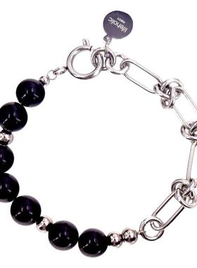 lifeholic原创拼接半宝石手链