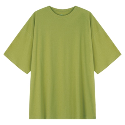 swx studio 调色盘 超凉快夏季彩色宽松大版百搭圆领T恤2061A