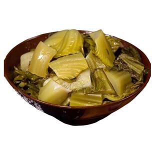 酸菜云南大缸腌制酸菜镇雄特产青菜酸泡菜脆嫩酸腌菜农家特色新鲜