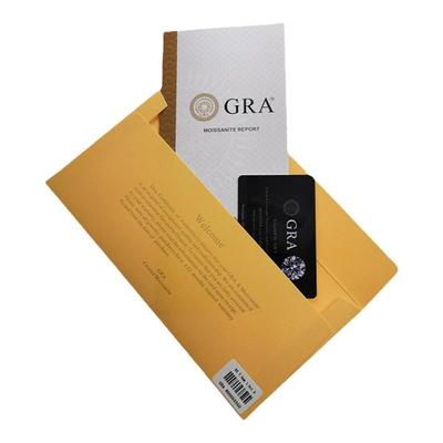 GRA莫桑石证书莫桑石珠宝