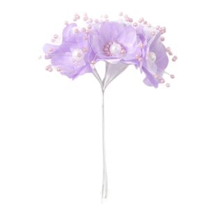 仿真珠子花迷你花束假花DIY手工材料配件新娘头饰花环 婚庆装饰