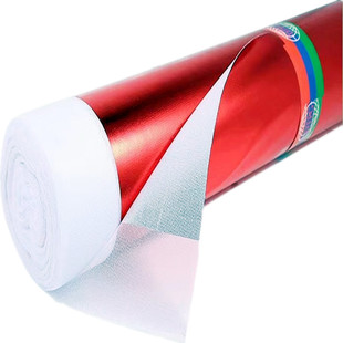 大红金布装饰包柱子包树布裹树烫金褶皱布红色金布柱子装饰布金泊