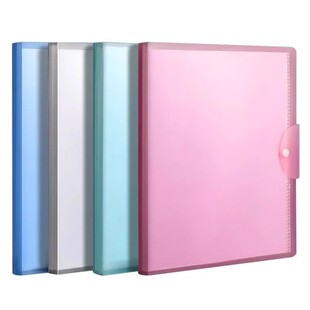 A3试卷收纳袋整理卷子资料册小学生用初中生高中生多层透明插页考卷夹分类夹收纳文件夹本考试卷夹册科目加厚