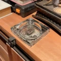 Square Transparent Silver