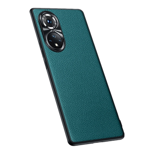 适用于华为nova9pro手机壳真皮曲屏防摔RTE一AL00保护套NOVA九PRO外壳护镜防滑新品nove9pr0细荔枝皮纹散热男