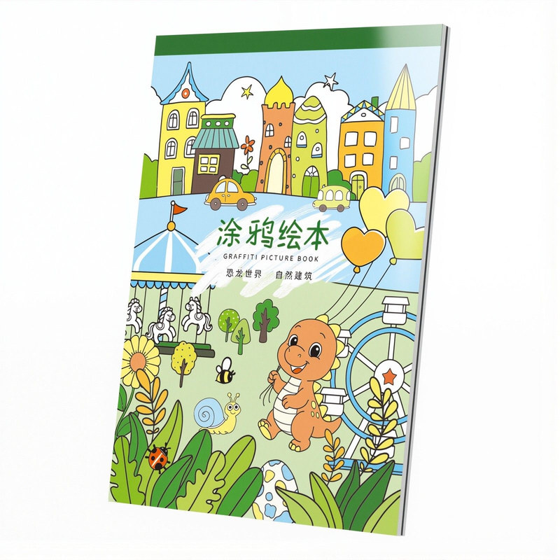 8K画画本图画本儿童幼儿园专用加厚涂鸦绘画本美术素描本填色涂色本空白高颜值马克笔油画棒手绘本小学生画纸