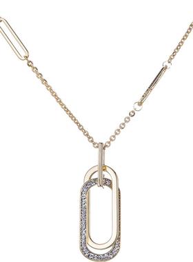 潮女长款项链小众设计感高档大气