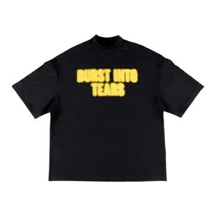 FEAR4FREE 无性别原创设计师款重磅T恤夏季宽松纯棉情侣短袖男女