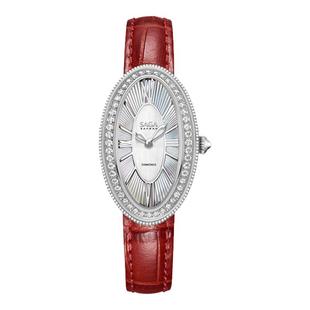 SAGA世家手表女款希望之匣复古高端真钻瑞士制造女士腕表优雅时尚