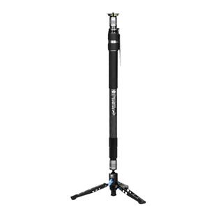 思锐SVM-145碳纤维快速升降独脚架单反相机快拆设计多角度摄影摄像婚礼比赛会议赛事165脚踩调整支架延长杆