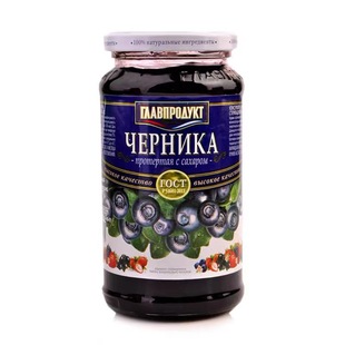 俄罗斯进口果酱蓝莓酱树莓蔓越梅黄桃樱桃草莓果酱夹面包早餐瓶装