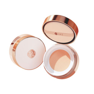 ZFC吉祥色彩新触感细致蜜粉清透定妆轻薄服帖不易卡粉妆感自然