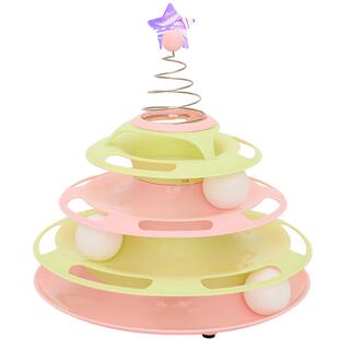 猫玩具自嗨解闷逗猫棒消耗体力猫转盘球猫猫小猫玩的玩具猫咪用品