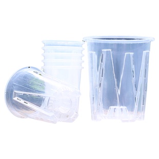 花大爷大号加厚高款环保树脂塑料空气柱花盆透明透气升级控根花盆