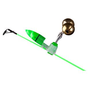 超响钓鱼铃铛高灵敏度防掉螺旋海竿铃铛夜光灯报警器钓鱼夹子