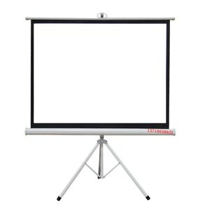 投影幕布支架幕布户外投影布落地移动便携支架杆免打孔可壁挂72寸84寸100寸家用高清户外8投影仪投屏办公幕布