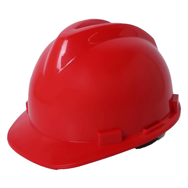 高强度透气工地安全帽男施工领导建筑工程防撞帽国标头帽全盔印字