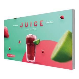 uv软膜卡布灯箱广告牌定制led无边框发光招牌超薄摆摊户外挂墙式