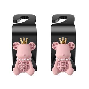 车载挂钩座椅背挂钩汽车上用后座挂钩网红高级车内多功能小车挂钩