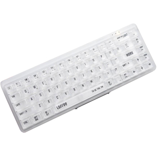 LOFREE洛斐1%漫透明机械键盘百分之一洛菲iPad平板Mac高颜值磨砂
