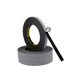 黑色双面胶高粘外墙仿砖胶带真石漆免底漆外墙分格线黑色仿砖胶带