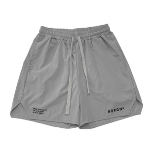 ORGN夏季运动速干短裤男户外跑步篮球训练四分裤轻薄透气健身裤子