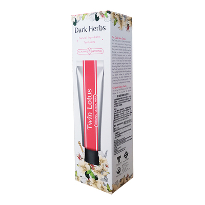 双莲泰国进口植物抗敏感美白牙膏