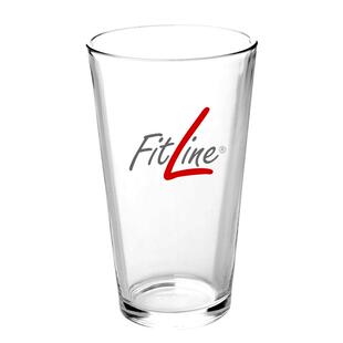 定制FitLine玻璃杯德国PM营养素果汁杯带刻度杯赠送玻璃吸管和盖