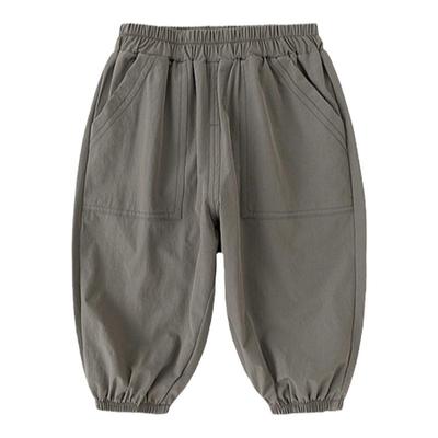 儿童裤子男童春秋工装裤女童休闲裤新款秋季宝宝童装长裤小童衣服