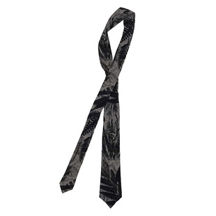 No sense无感官&浮游野人 植物印花领带日系森系古着原创设计配饰