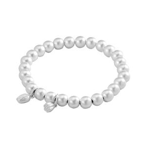 正品9999纯银两世欢手链女古法足银珠子手串2025年新款磨砂首饰品