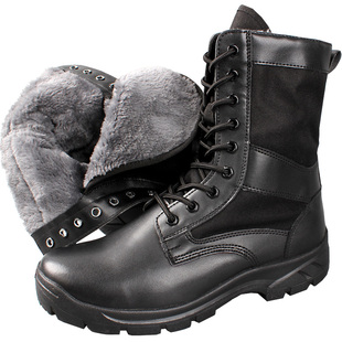 春秋作战靴男款冬季训练战靴女保安鞋cqb超轻作训靴防水加绒棉鞋