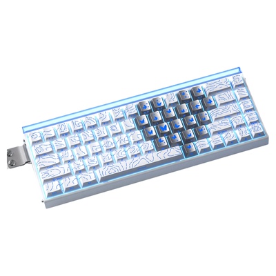 狼蛛HERO68HE磁轴键盘电竞游戏FPS通用有线RT0.01高性能灯箱急停