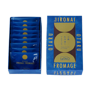 papi酱推荐日本北海道letao饼干乐淘小樽芝士夹心办公室零食礼盒